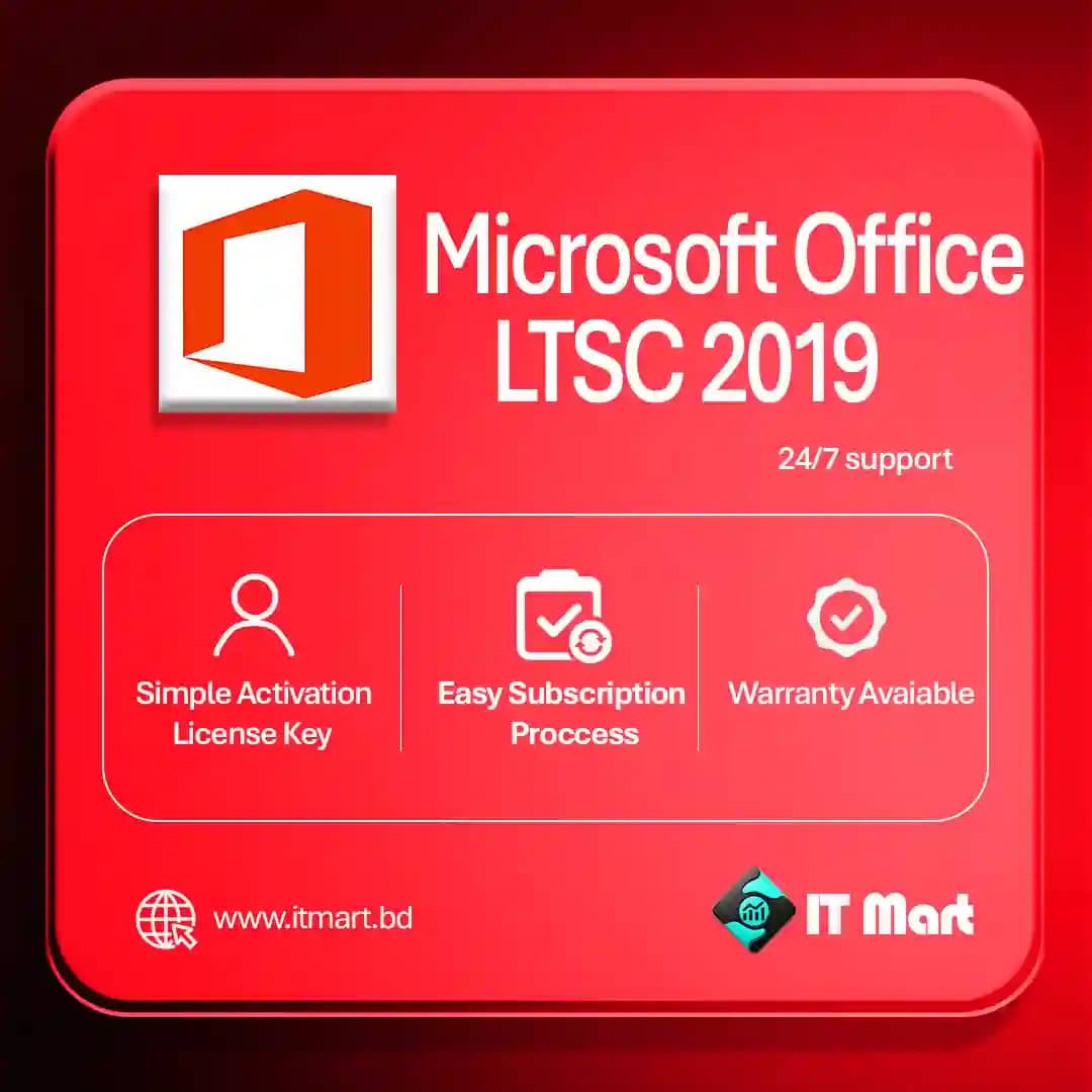 Microsoft Office Professional Plus LTSC 2019 Lifetime License Key Best Price in Bangladesh