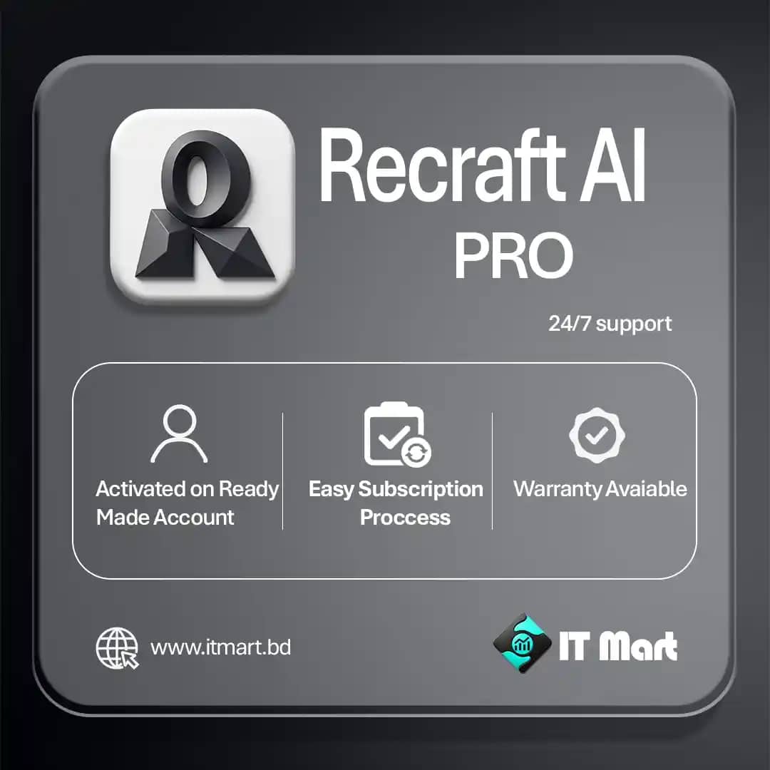 Recraft Ai Pro Features & Price in Bangladesh